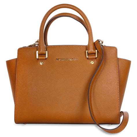 michael kors selma medium leather crossbody bag|Michael Kors selma satchel.